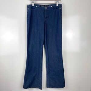 Vintage Y2K Guess Flare Jeans Women's Size 29 Retro Denim Dark Wash Blue